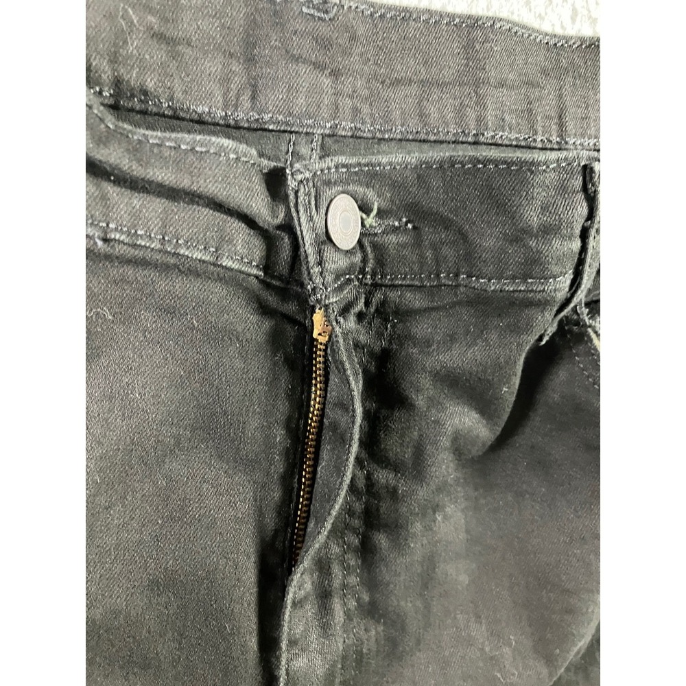 Levis 559 Denim Shorts Men 36 Black Jorts Grunge Street Gorpcore y2k Skater - Picture 8 of 14